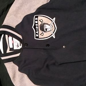 Mitchell's &Ness Raiders Varsity Jacket